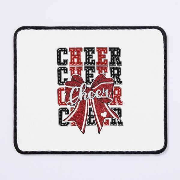 Item preview, Coquette Cheer Bow Funny Sport Cheerleader Cheerleading Red designed and sold by cass-vale-lab.