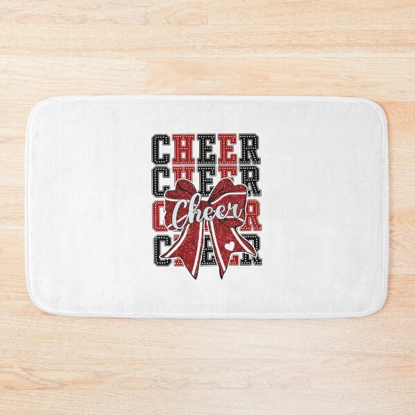 Item preview, Coquette Cheer Bow Funny Sport Cheerleader Cheerleading Red designed and sold by cass-vale-lab.