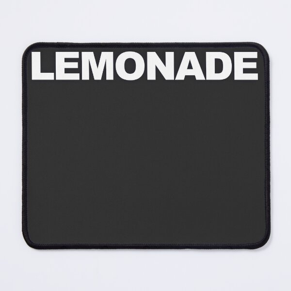 Item preview, LEMONADE — White Minimal Bold Type Statement designed and sold by WORDPAUSE.