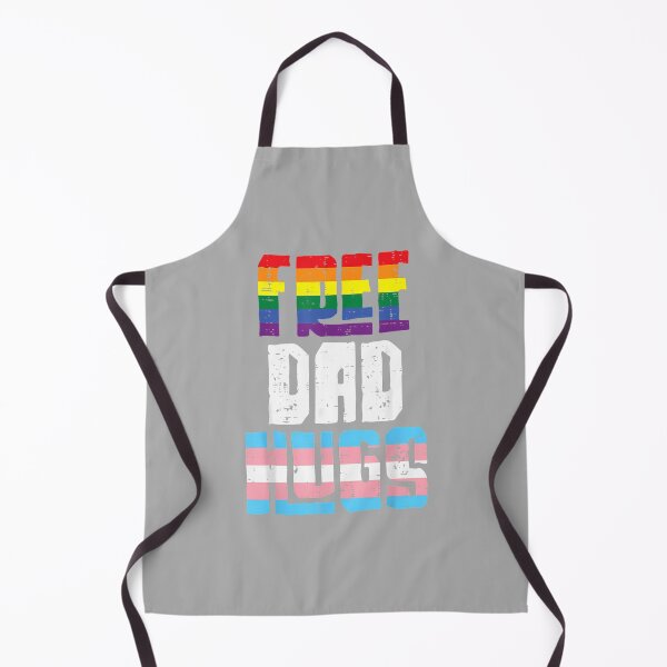 Item preview, Free Dad Hugs Gay Trans Flag Transgender Pride LGBT Papa Men designed and sold by ArleneRowe.