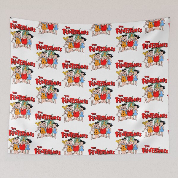 Item preview, The Flintstones Retro Cartoon Classic Family Bedrock designed and sold by MindrootEchoart.