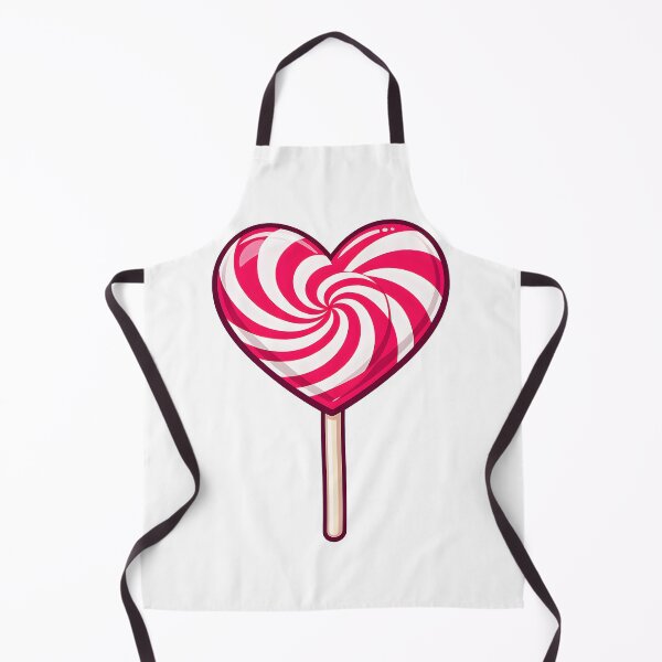 Item preview, Heart Lollipop Candy Swirl Pink designed and sold by Byte-shirt.