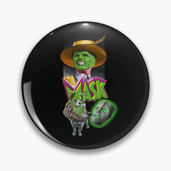 Item preview, The Mask Retro 90s Movie Character Milo Collage designed and sold by MindrootEchoart.