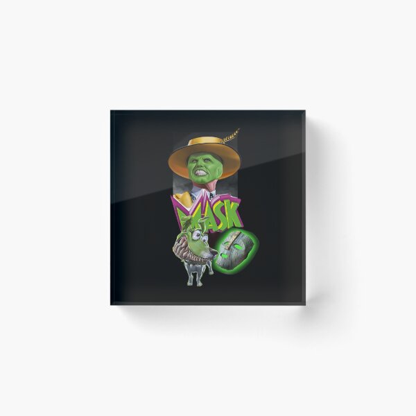 Item preview, The Mask Retro 90s Movie Character Milo Collage designed and sold by MindrootEchoart.