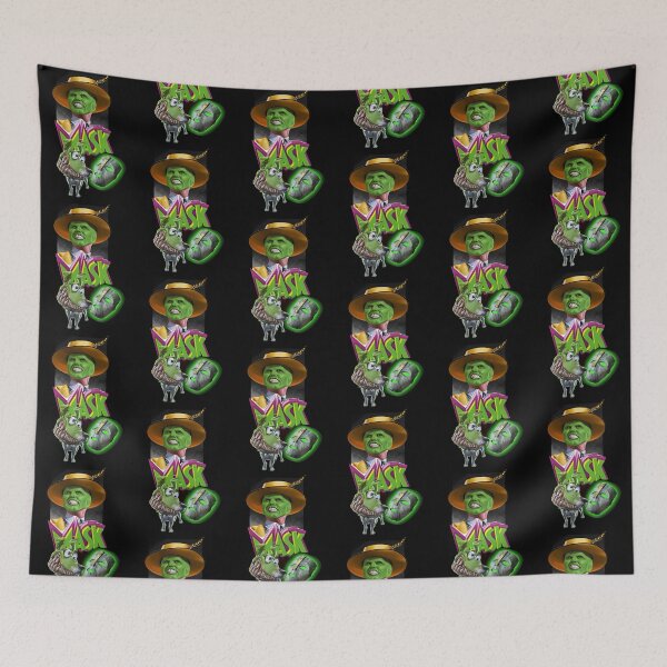 Item preview, The Mask Retro 90s Movie Character Milo Collage designed and sold by MindrootEchoart.