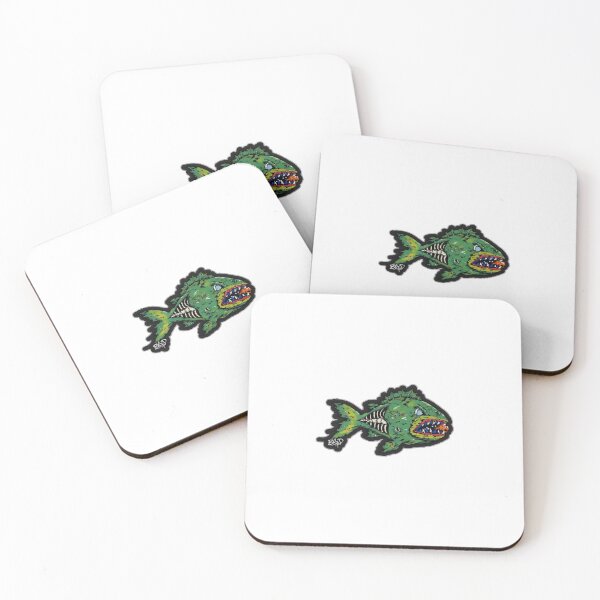 Item preview, Zombie Fish Original Art designed and sold by MenaceBehavior.