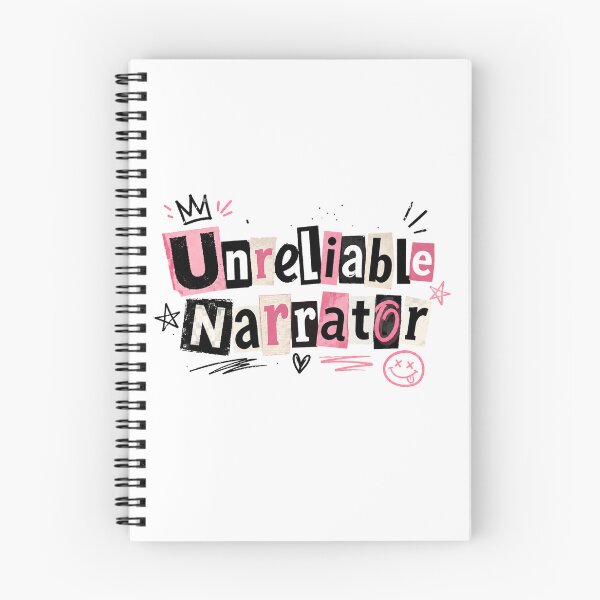 Item preview, Unreliable Narrator designed and sold by Candlelit Catastrophes.