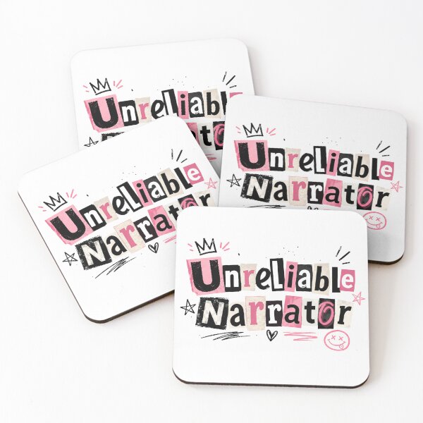 Item preview, Unreliable Narrator designed and sold by Candlelit Catastrophes.