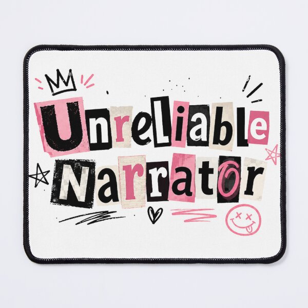 Item preview, Unreliable Narrator designed and sold by Candlelit Catastrophes.