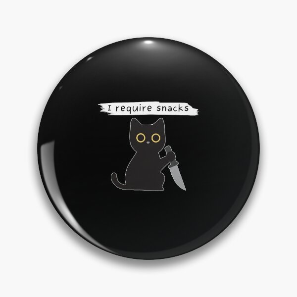 Item preview, Funny Cat Meme I Require Snacks Design Men Women Kids designed and sold by cass-vale-lab.