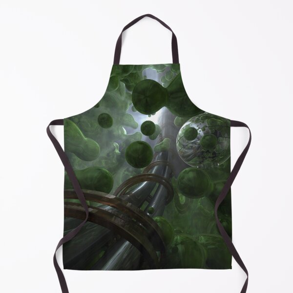 Item preview, 3D Microscopic World - Abstract Green Cells - Science Poster designed and sold by Keltoi-art.
