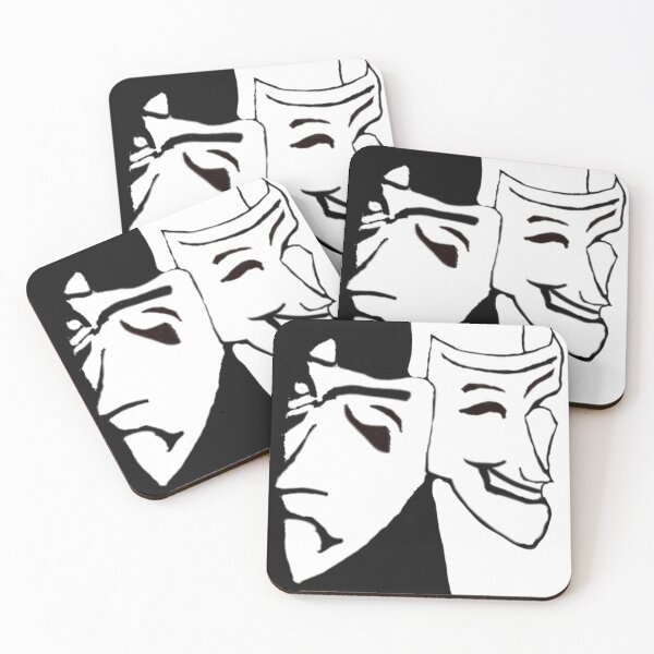 Item preview, Happy Sad Mask designed and sold by pinkyjainpan.