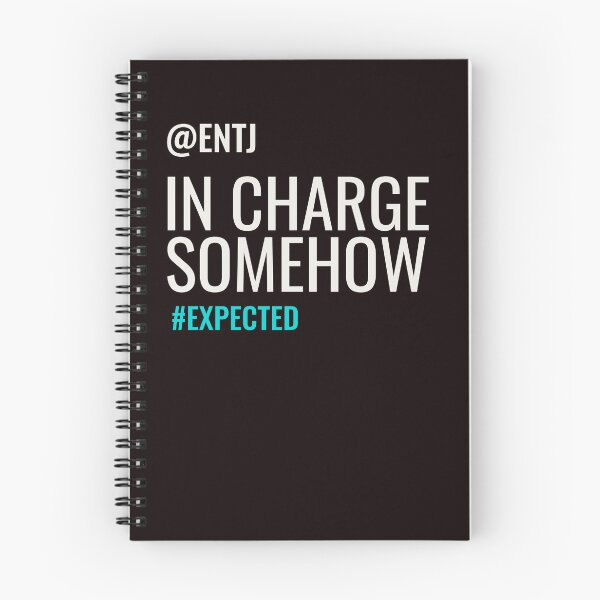 Item preview, ENTJ IN CHARGE SOMEHOW #EXPECTED | MBTI COMMENTS SERIES — ENTJ PERSONALITY EDITION designed and sold by WitLounge.