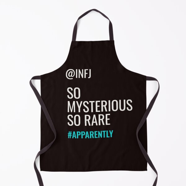 Item preview, INFJ SO MYSTERIOUS SO RARE #APPARENTLY | MBTI COMMENTS SERIES — INFJ PERSONALITY EDITION designed and sold by WitLounge.