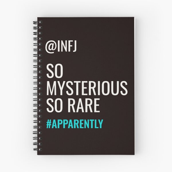 Item preview, INFJ SO MYSTERIOUS SO RARE #APPARENTLY | MBTI COMMENTS SERIES — INFJ PERSONALITY EDITION designed and sold by WitLounge.