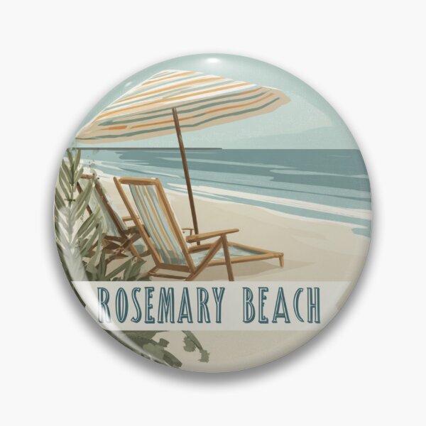 Item preview, Rosemary Beach Florida Vintage Travel Sticker designed and sold by Victoria and Ashley Stickers.