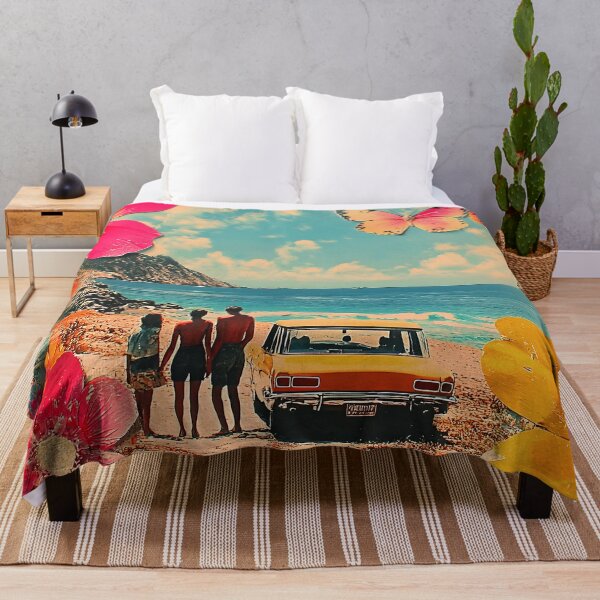Item preview, Nostalgic Pop Art Tropical Beach Vintage Postcard-Style  designed and sold by DEC02.