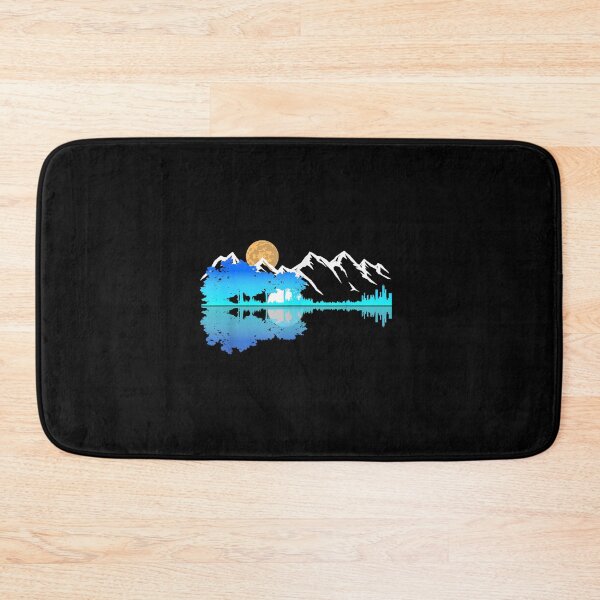Item preview, Guitar Lake Shadow Love Guitar Musician designed and sold by cass-vale-lab.