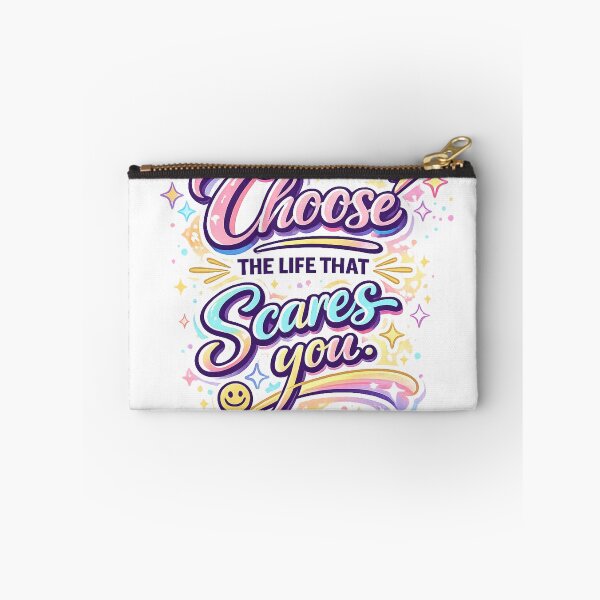 Item preview, Choose The Life That Scares You designed and sold by Candlelit Catastrophes.