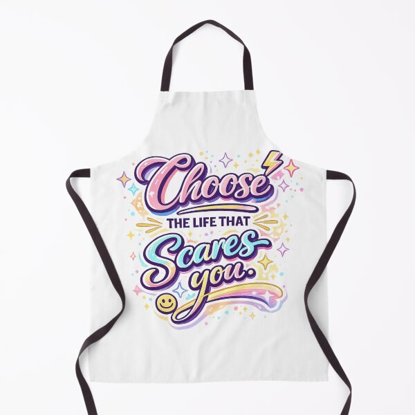 Item preview, Choose The Life That Scares You designed and sold by Candlelit Catastrophes.