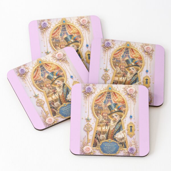Item preview, Celestial Circus Ringmaster – Enchanted Moonlit Carnival Fantasy Art designed and sold by sunbowjp stadio.