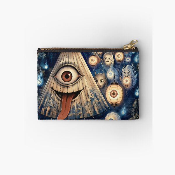 Item preview, Chōchin Obake and Hitotsume Kozō Night Parade | Japanese Yokai Lantern Spirit Art designed and sold by kaxymax.