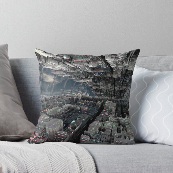 Item preview, Dystopian 3D Megacity - Dark Futuristic City - Blade Runner Poster designed and sold by Keltoi-art.