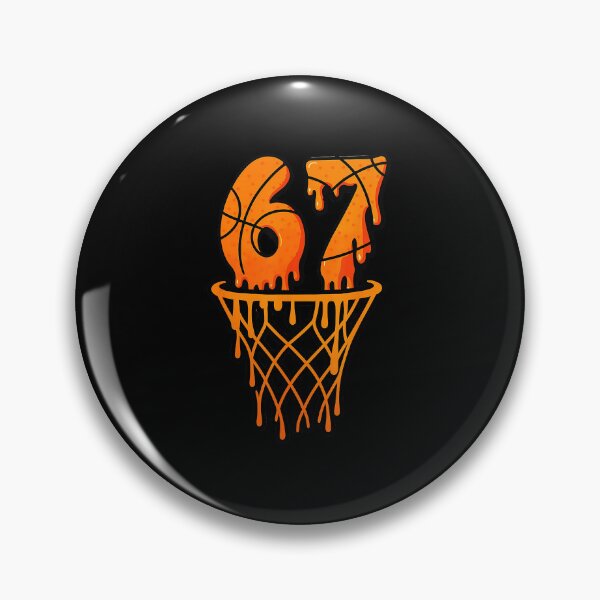 Item preview, Dripping 67 Basketball Hoop with Playful Street Court Vibes designed and sold by allistermariam.