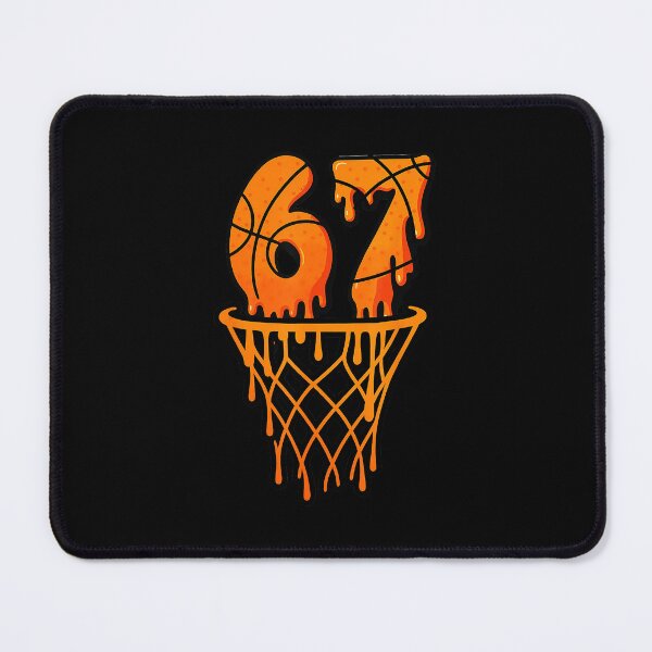 Item preview, Dripping 67 Basketball Hoop with Playful Street Court Vibes designed and sold by allistermariam.