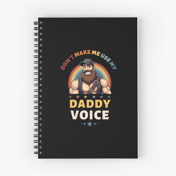 Item preview, Mens Don't Make Me Use My Daddy Voice Funny Gay Bear Pride designed and sold by cass-vale-lab.