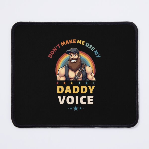Item preview, Mens Don't Make Me Use My Daddy Voice Funny Gay Bear Pride designed and sold by cass-vale-lab.