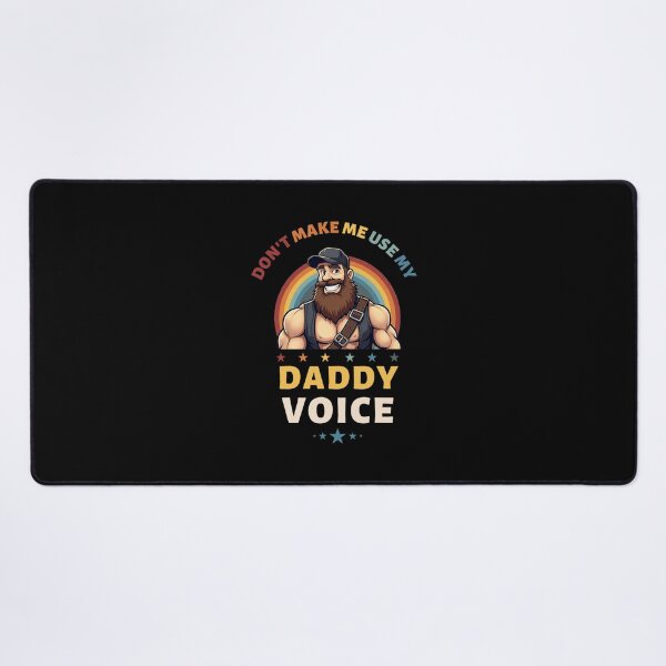 Item preview, Mens Don't Make Me Use My Daddy Voice Funny Gay Bear Pride designed and sold by cass-vale-lab.