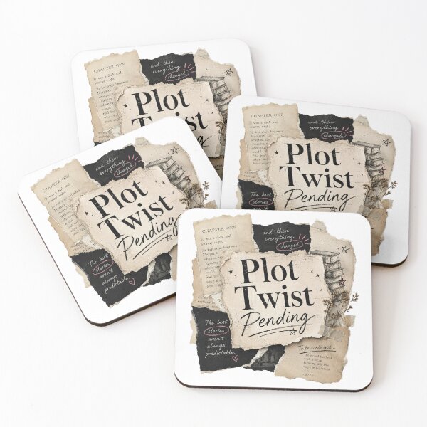 Item preview, Plot Twist Pending designed and sold by Candlelit Catastrophes.