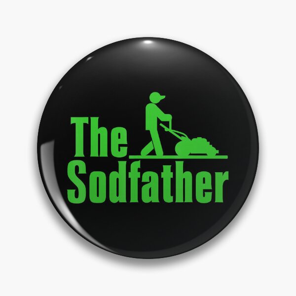 Item preview, The Sod Father Funny Lawn Care Dad Gardening Father's Day designed and sold by zamiokaline.