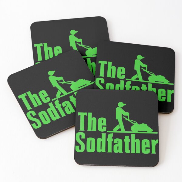 Item preview, The Sod Father Funny Lawn Care Dad Gardening Father's Day designed and sold by zamiokaline.