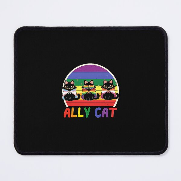 Item preview, Gay Pride Month Ally Cat Funny LGBTQ Rainbow Men Women Kids designed and sold by cass-vale-lab.