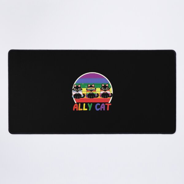 Item preview, Gay Pride Month Ally Cat Funny LGBTQ Rainbow Men Women Kids designed and sold by cass-vale-lab.
