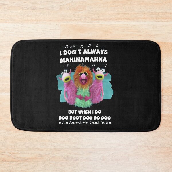 Item preview, Funny Fuzzy Monster Doo Do Show Design designed and sold by DoodleVerseDark.