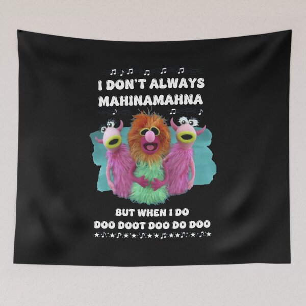 Item preview, Funny Fuzzy Monster Doo Do Show Design designed and sold by DoodleVerseDark.