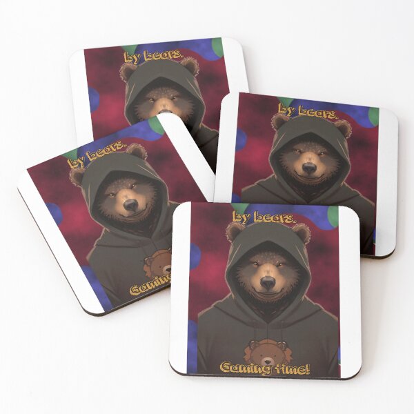 Item preview, Sudadera divertida con capucha de Bears Gaming Time con la mascota del oso grizzly designed and sold by Animalloveus.