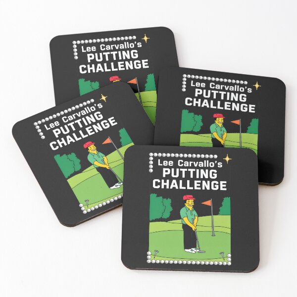Item preview, Cartoon Golf Putting Challenge Nostalgia designed and sold by DoodleVerseDark.