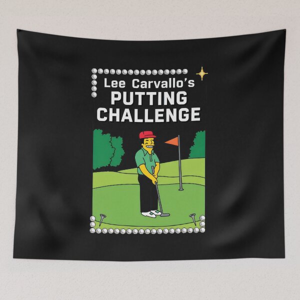 Item preview, Cartoon Golf Putting Challenge Nostalgia designed and sold by DoodleVerseDark.