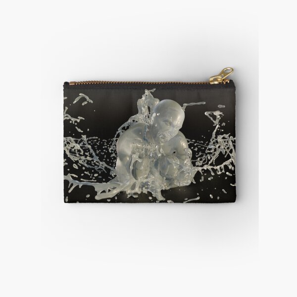 Item preview, 3D Human Splash - Transparent Water Sculpture - Splash Poster designed and sold by Keltoi-art.