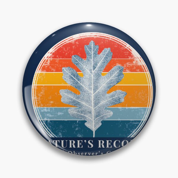 Item preview, Field Naturalist Oak Leaf Retro Sunset designed and sold by HomeFarmPress.
