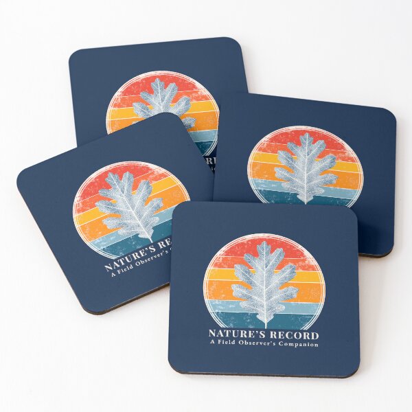Item preview, Field Naturalist Oak Leaf Retro Sunset designed and sold by HomeFarmPress.