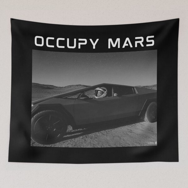 Item preview, Spacex Starship Rocket Launch | Mars Mission Space Exploration Design designed and sold by TEEJAMBOREE.