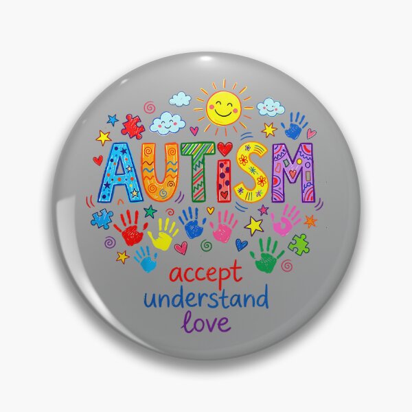 Item preview, Autism Acceptance Awareness Mom Dad Grandma Kids Teacher designed and sold by KathieFaugh.