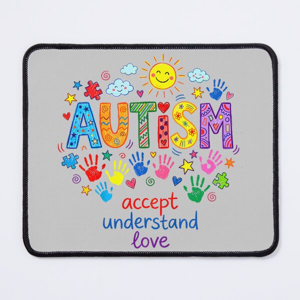 Item preview, Autism Acceptance Awareness Mom Dad Grandma Kids Teacher designed and sold by KathieFaugh.