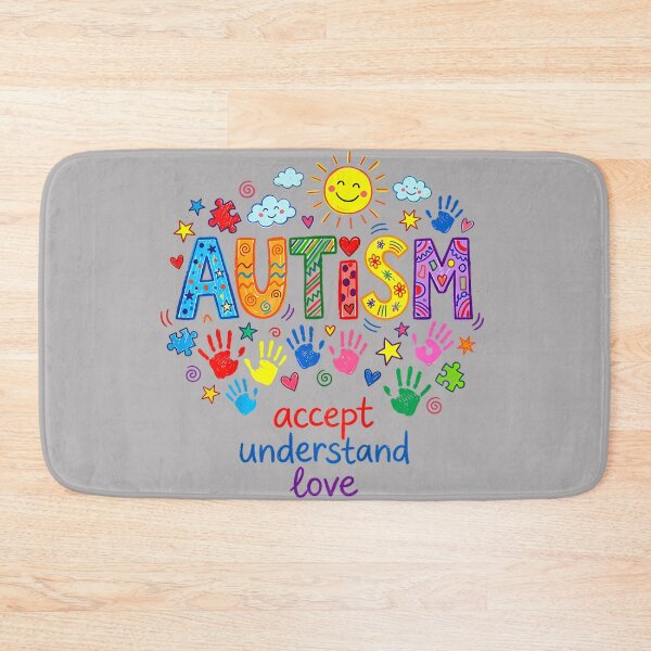 Item preview, Autism Acceptance Awareness Mom Dad Grandma Kids Teacher designed and sold by KathieFaugh.