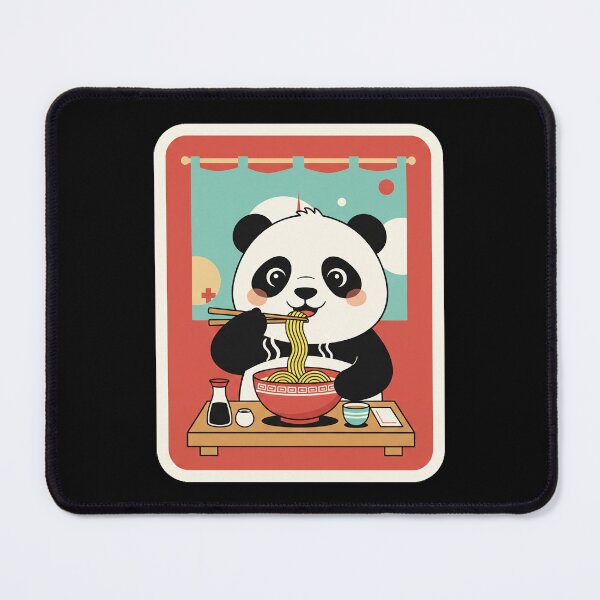 Item preview, Cute Panda Eating Ramen Kawaii Japanese Food designed and sold by JordynLadukeg65.